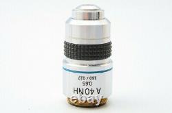 Rare Olympus Microscope objective lens A40NH 0.65 160/0.17 for 20.25 22979