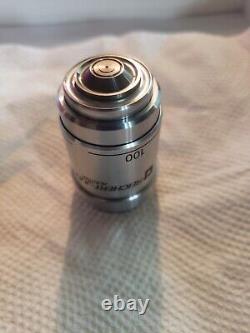 Reichert-Jung Objective Plan 100x 1.25 Oel Microscope Lens (Leitz, Nikon, Zeiss)