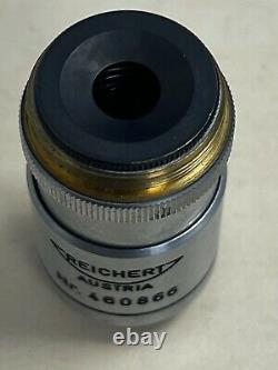 Reichert OEL100/1.30 160/0.17 Microscope Objective Lens