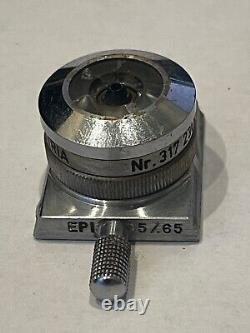 Reichert microscope objective with dovetail mount 5 np 45.65 -250 Tube Lens