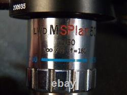 Set of 3 Olympus Microscope Objective Lens MD Plan 10, MA 20, & LWD MSPlan 50