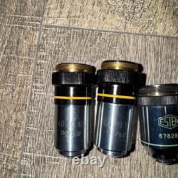 Set of 9 piecesObjective Lens Microscope