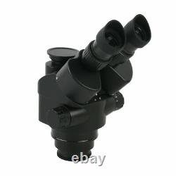 Simul-Focal Trinocular Microscope Zoom Stereo Head Auxiliary Objective Lens
