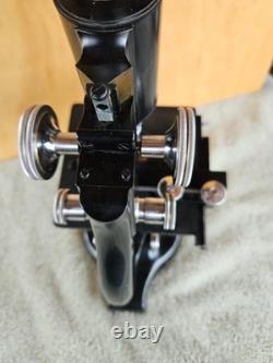 Spencer Lens Co Dedicated Darkfield Microscope Serial No 151187 Rhodium Plated