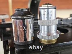 Spencer Lens Co Dedicated Darkfield Microscope Serial No 151187 Rhodium Plated