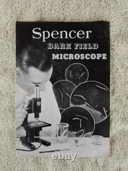 Spencer Lens Co Dedicated Darkfield Microscope Serial No 151187 Rhodium Plated Spencer Lens Co Dedicated Darkfield Microscope Serial No 151187 Rhodium Plated
