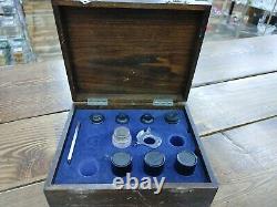 Spencer Microscope Lens Kit Including Eye Pieces & Objective Lenses