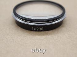 Surgical Microscope OPMI Lens Objective F 200 mm D = 55 mm #GA6
