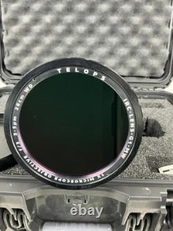 Telops IRC-LENS-G1-MW 1× Microscope Objective Lens Midwave IR with Case