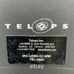 Telops IRC-LENS-G1-MW 1× Microscope Objective Lens Midwave IR with Case