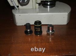 Tiyoda Trinocular Microscope #47634, white, 6 Objective lens, AOC lmap