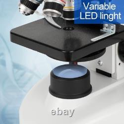 Trifocal metal microscope 40X-5000X, Research Grade Professional