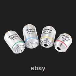 UPlanFLN Semi Apochromatic Infinity Fluorescence Objective Lens 4X-100X