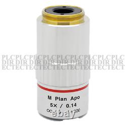 USED Mitutoyo M Plan Apo 5x/0.14 Microscope Objective Lens
