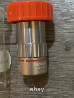 USED Mitutoyo M Plan Apo 5x/0.14 Microscope Objective Lens 378-803