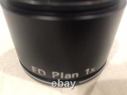 USED Nikon FD Plan 1x Microscope Objective Lens