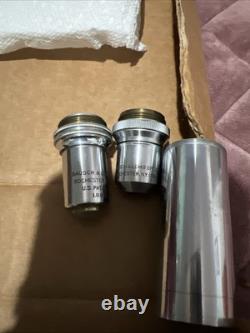Unitron Microscope Objective Lens Coated Oil 100XR n. A. 1.25 Bundle