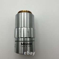 Used MITUTOYO M Plan Apo 2 x /0.055? / 0 f=200 Microscope Objective Lens