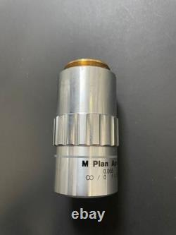 Used M plan apo 2 Mitutoyo Nikon Microscope Objective Lens From Japan