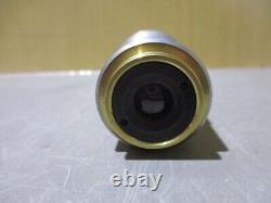 Used m plan apo 1 x / 0.025 Mitutoyo Microscope Objective Lens From Japan