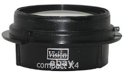 VISION ENGINEERING MCO-004 Objective Lens, 4X Magnification 39UD61