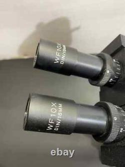 VWR 8089332 Epifluorescence Inverted Microscope With3 Objective Lens w WARRANTY