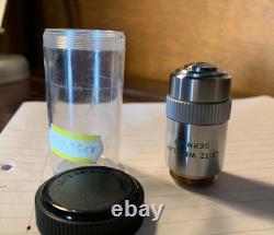 Very Clean Leitz Microscope Objective Lens 10/0.30 170/- NPL Fluotar Phaco 1