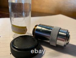 Very Clean Leitz Microscope Objective Lens 10/0.30 170/- NPL Fluotar Phaco 1