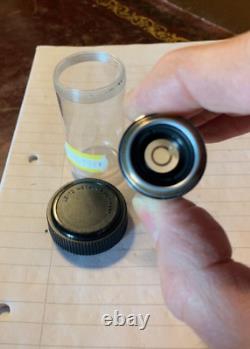 Very Clean Leitz Microscope Objective Lens 10/0.30 170/- NPL Fluotar Phaco 1