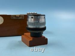 Vintage Beck X52/. 65 Reflecting Microscope Objective Lens Gently Used