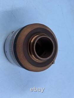 Vintage Beck X52/. 65 Reflecting Microscope Objective Lens Gently Used