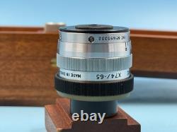 Vintage Beck X74/0.65 Reflecting Microscope Objective Lens Gently Used