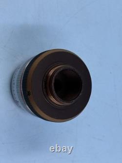 Vintage Beck X74/0.65 Reflecting Microscope Objective Lens Gently Used