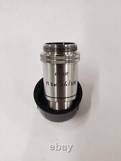 Vintage Leitz Fl Oel 54x 0.95 Microscope Objective Lens Free Shipping