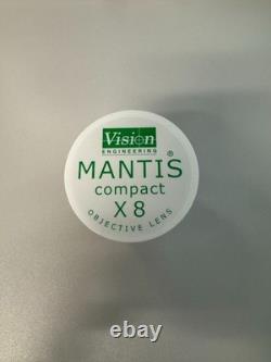 Vision Engineering Mantis X8 Microscope Objective Lens with Case Never Used