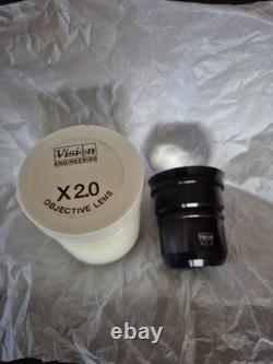 Vision Engineering X2.0 2.0x Microscope Objective Lens Mint Conditions