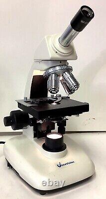 Vista Vision Compound Monocular Microscope, with4x, 10x, 40x, 100x Objective Lens