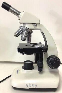 Vista Vision Compound Monocular Microscope, with4x, 10x, 40x, 100x Objective Lens