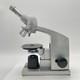 Vtg Reichert Austria Monocular Microscope No. 332237 With 3 Objective Lens 10x40x63