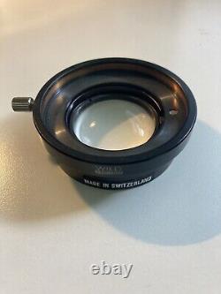 WILD HEERBRUGG AUXILIARY 2x SWINGOUT OBJECTIVE LENS FOR M5 STEREO MICROSCOPE
