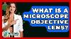 What Is A Microscope Objective Lens Biology For Everyone
