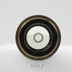 Wild Fluotar 10/0.40 Ph Phase Contrast Microscope Objective Lens 10x