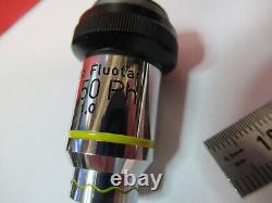Wild Swiss Objective Phase 50x Lens Ph Fluotar Microscope Part Optics Y6-b-32