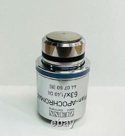 ZEISS 63X/1.40 Plan APO Apochromat Microscope Objective Lens 440760