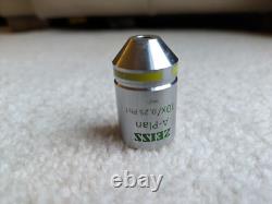 ZEISS A-Plan 10X/0.25 Ph1 Microscope Objective Lens Infinity Corr