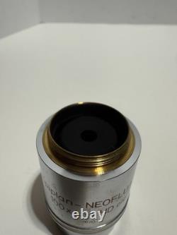 ZEISS EPIPLAN-NEOFLUAR 100X 0.90 HD DIC Microscope Objective Lens USED