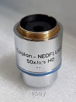 ZEISS Epiplan-NEOFLUAR 50x /0.75 HD Microscope Objective Lens