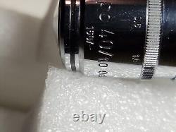 ZEISS MICROSCOPE OBJECTIVE LENS 40x PLANAPO 40/1,0 Oel m. L 46 17 46-9903 AXIO