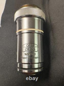 ZEISS Neofluar 100x 1.30 Oel 160/-RMS Microscope Objective Lens (Oil Immersion)
