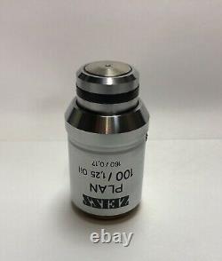 ZEISS Plan 100X/1.30 Oil Microscope Objective Lens 160mm Primostar + 461932